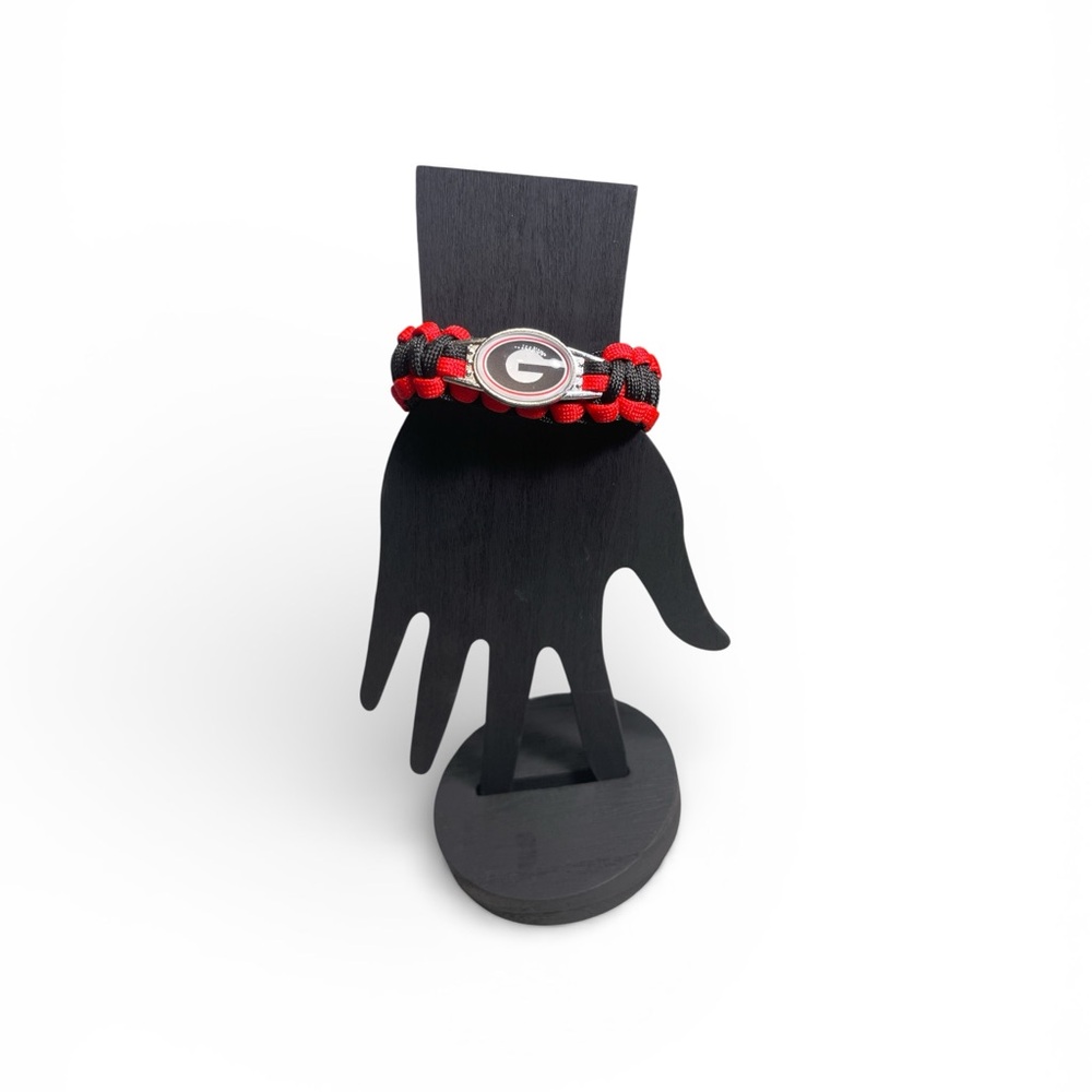 Georgia Bulldog Paracord Bracelet